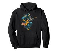 Fantastico Costume da Sub con Chitarra per Gli Amanti delle Immersioni Felpa con Cappuccio