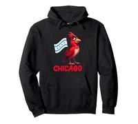 Fantastico Costume da Uccello Chicago per Gli Amanti di Chicago Felpa con Cappuccio