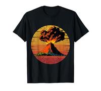 Fantastico costume da vulcano in eruzione per ragazzi e ragazze Maglietta