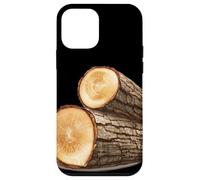 Fantastico costume in legno per adulti e bambini Custodia per iPhone 12 mini