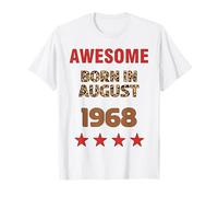 Fantastico da agosto 1968, stampa leopardata, compleanno di agosto Maglietta