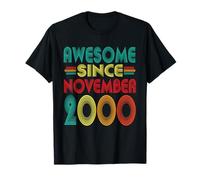 Fantastico da Novembre 2000 Anni 25th Bday Funny Vintage Maglietta