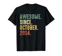 Fantastico da Ottobre 2014-7° Compleanno 7 Anni Maglietta