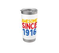 Fantastico dal 1916 Nato Bicchiere termico in acciaio inox doppia parete