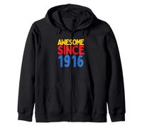 Fantastico dal 1916 Nato Felpa con Cappuccio