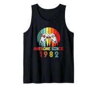 Fantastico dal 1982 Compleanno 1982 Nato nel 1982 Canotta