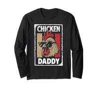 Fantastico design a forma di gallo, per uomini, donne, bambini, amanti del gallo Maglia a Manica