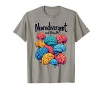 Fantastico Design neurodivergente per la Salute mentale per Uomini, Donne, Bambini Maglietta