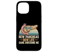 Fantastico design per il recupero dei sopravvissuti al trapianto di pancreas Custodia per iPhone 15