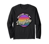 Fantastico Design retrò con Tramonto Come Le Mie Figlie Maglia a Manica