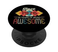 Fantastico design retrò per il 50° compleanno dal 1976 PopSockets PopGrip Adesivo