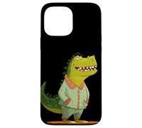 Fantastico dinosauro sorridente per gli amanti del pigiama e degli indumenti da notte Custodia per iPhone 13 Pro Max