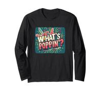 Fantastico discorso di What's Poppin per Ragazzi e Ragazze Maglia a Manica