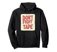 Fantastico e vibrante costume da "Don't Fight the Tape Idiom" Felpa con Cappuccio