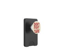Fantastico e vibrante costume da "Don't Fight the Tape Idiom" PopSockets PopWallet per MagSafe