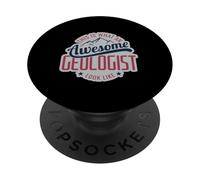 Fantastico geologo assomiglia al design delle scienze della terra PopSockets PopGrip Adesivo