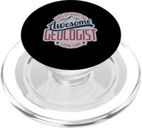 Fantastico geologo assomiglia al design delle scienze della terra PopSockets PopGrip per MagSafe