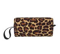 Fantastico ghepardo leopardo, Borsa per il trucco Borsa per cosmetici Borsa da toilette da viaggio portatile Borsa per trucco Organizer