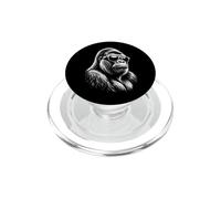 Fantastico gorilla con occhiali da sole PopSockets PopGrip per MagSafe