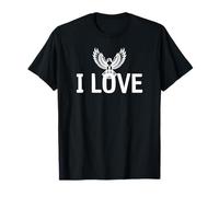 Fantastico I Love Eagles Maglietta