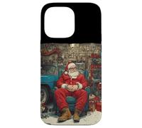 Fantastico laboratorio con questa divertente grafica di Babbo Natale Custodia per iPhone 14 Pro Max