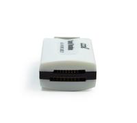 Fantastico lettore di schede multiple USB universale tutto in uno bianco