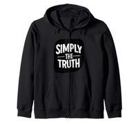Fantastico Logo Simply The Truth Felpa con Cappuccio