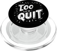 Fantastico look con questo discorso troppo illuminato per smettere PopSockets PopGrip per MagSafe