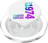 Fantastico maggio 1974 dal 1974 Vintage 1974 Retro 1974 PopSockets PopGrip per MagSafe