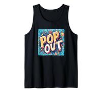 Fantastico messaggio pop out per un look audace Canotta