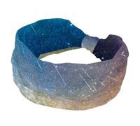 Fantastico motivo cielo largo fasce per capelli per donne fasce elastiche antiscivolo fascia per capelli turbante fascia per allenamento yoga sport corsa