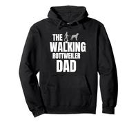 Fantastico Motivo The Walking Rottweiler Dad Felpa con Cappuccio