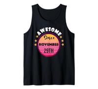 Fantastico nato a novembre 29 Compleanno 29 Novembre Vintage Canotta