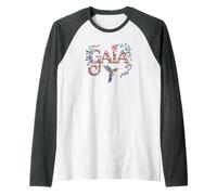 Fantastico Nome Gaia Personalizzato Ragazza Riunione Compleanno Maglia con Maniche Raglan