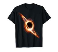 Fantastico Orizzonte degli Eventi dell'universo Nero di Science Geeks Maglietta