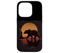 Fantastico orso americano con Liberty for Bears and Freedom Custodia per iPhone 14 Pro