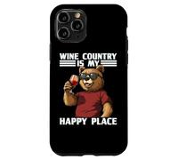 Fantastico orso californiano con dichiarazione Wine Country Custodia per iPhone 11 Pro