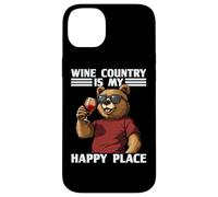 Fantastico orso californiano con dichiarazione Wine Country Custodia per iPhone 14 Plus