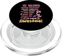 Fantastico Outfit Di Compleanno Per 15 Anni! 15 ° Compleanno PopSockets PopGrip per MagSafe
