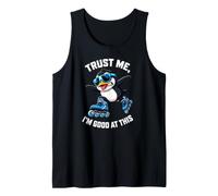 Fantastico Pinguino di Pattinaggio in Linea, Credo di Essere Bravo in Questo Canotta