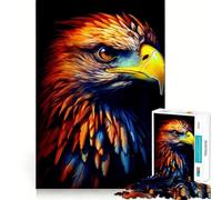 Fantastico puzzle colorato a forma di gufo per ragazzi,1000 pezzi,gioco stimolante per la mente,pezzi senza sbavature,taglio netto,facile da imparare,divertimento per tutta la famiglia (50x75cm)