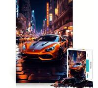 Fantastico puzzle da 1000 pezzi per adulti a tema città,gioco di memoria e concentrazione,incastro perfetto,compatto e divertente per tutta la famiglia (38x26cm)