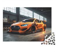 Fantastico puzzle di supercar, estremamente difficile, molto difficile da completare, adatto agli adulti, 300 pezzi (40x28 cm)