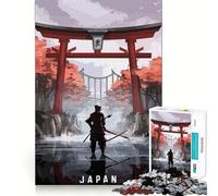 Fantastico puzzle giapponese Torii Gate da 1000 pezzi per adulti,gioco di abilità e pensiero strategico,fustellatura di alta precisione,sfida divertente per il tempo libero (50x75cm)