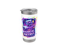 Fantastico regalo vintage anni '80 Old School per uomini, donne e bambini Bicchiere termico in acciaio inox doppia parete
