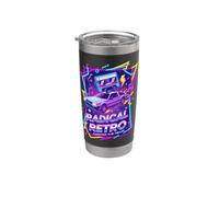 Fantastico regalo vintage anni '80 Old School per uomini, donne e bambini Bicchiere termico in acciaio inox doppia parete