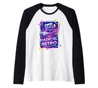 Fantastico Regalo Vintage Anni '80 Old School per Uomini, Donne e Bambini Maglia con Maniche Raglan