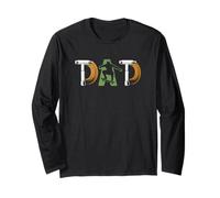 Fantastico Skater Dad Street Skateboard Maglia a Manica