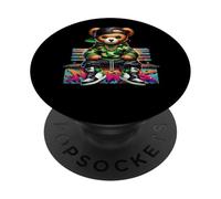 Fantastico Teddy Swag mimetico in stile hip hop PopSockets PopGrip Adesivo
