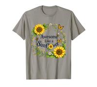 Fantastico Tema Floreale ispiratore Come Un Girasole Maglietta